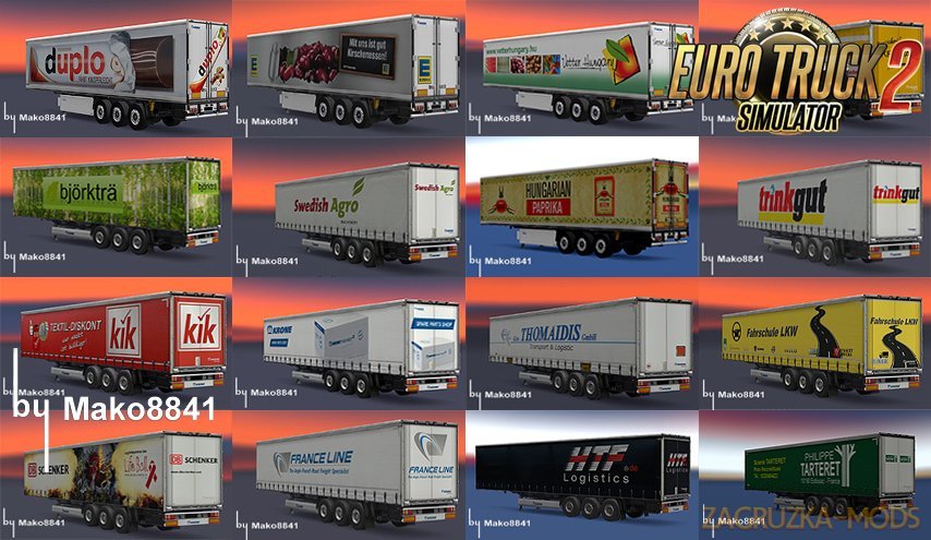 Trailers Krone Profi & Cool Liner Pack [1.26.x]