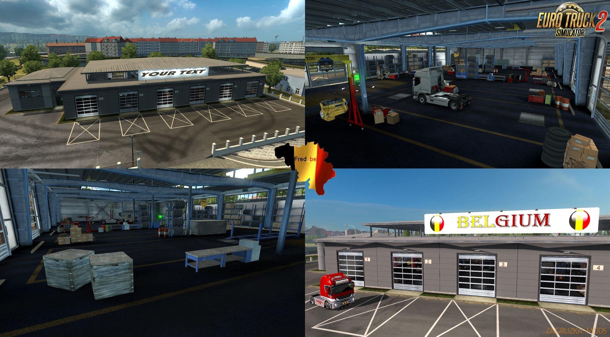 Big Garage Mod v1.0 (1.26.x) for ETS 2