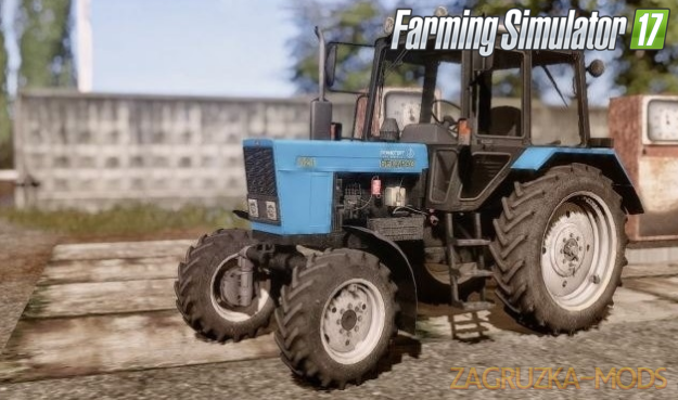 Tractor МТЗ 82.1 v2.0 for Fs17