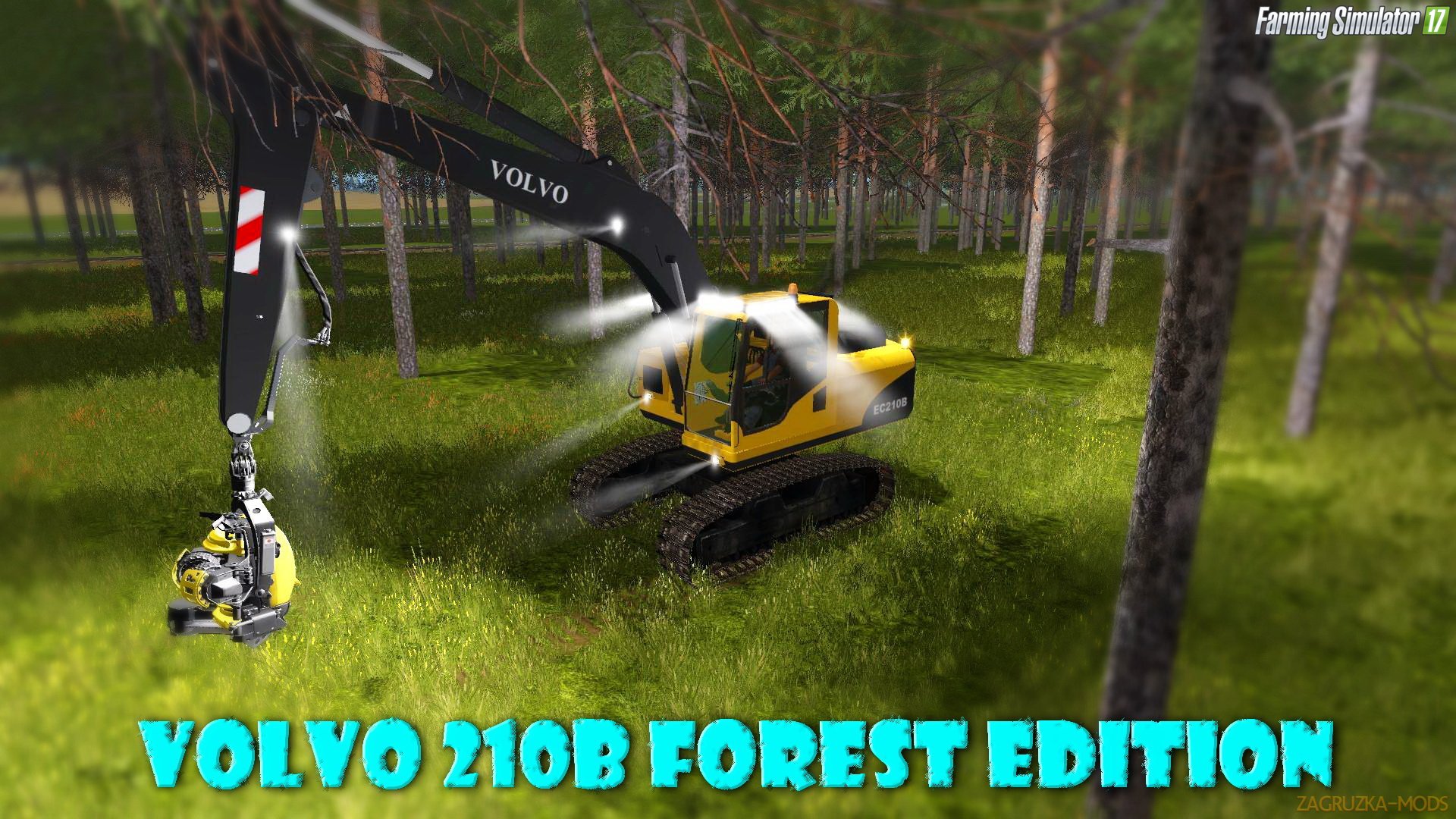 Volvo 210B Forest Edition v1.0 for FS 17