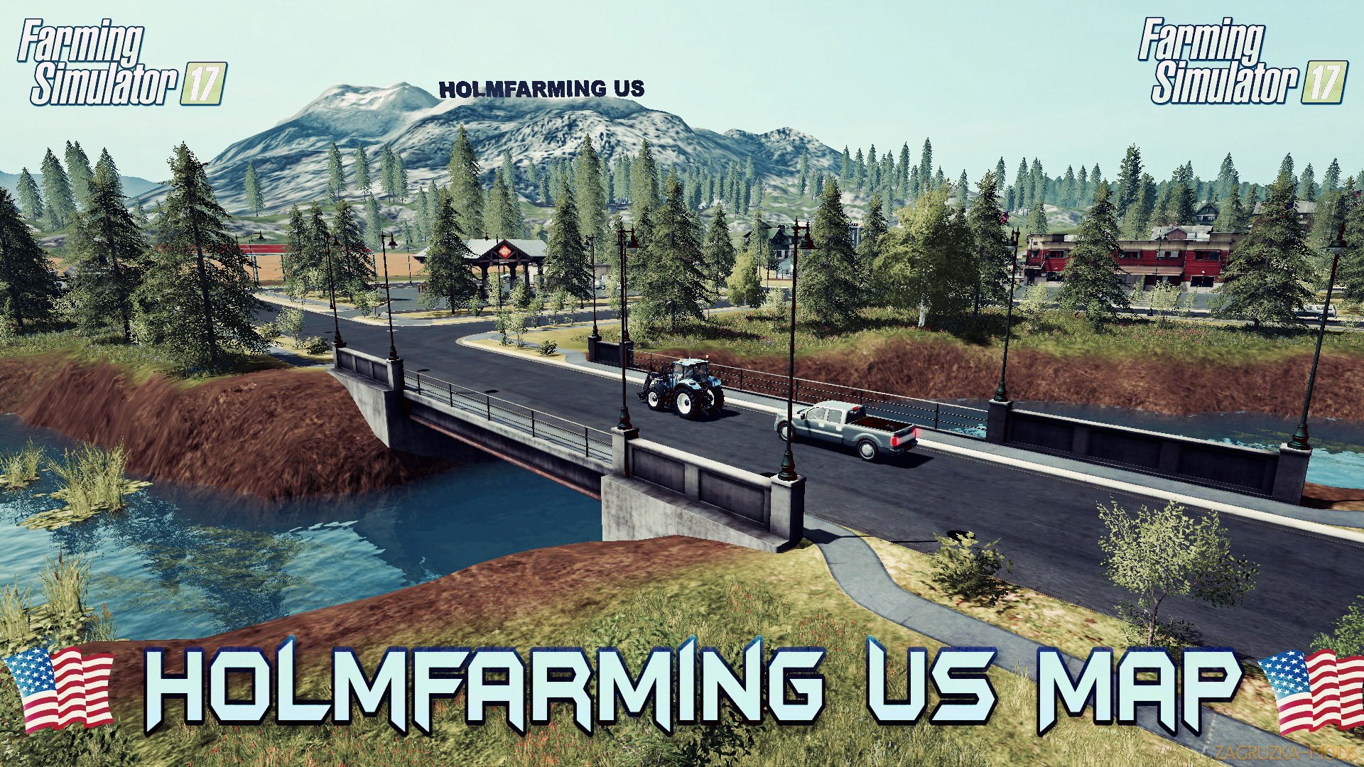 Holmfarming US Map v1.4 for FS 17