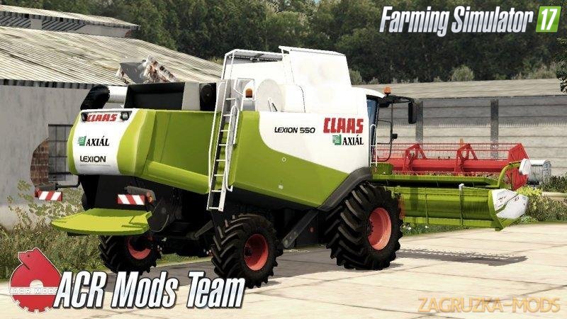 Combine Claas Lexion 550 Beta for Fs17