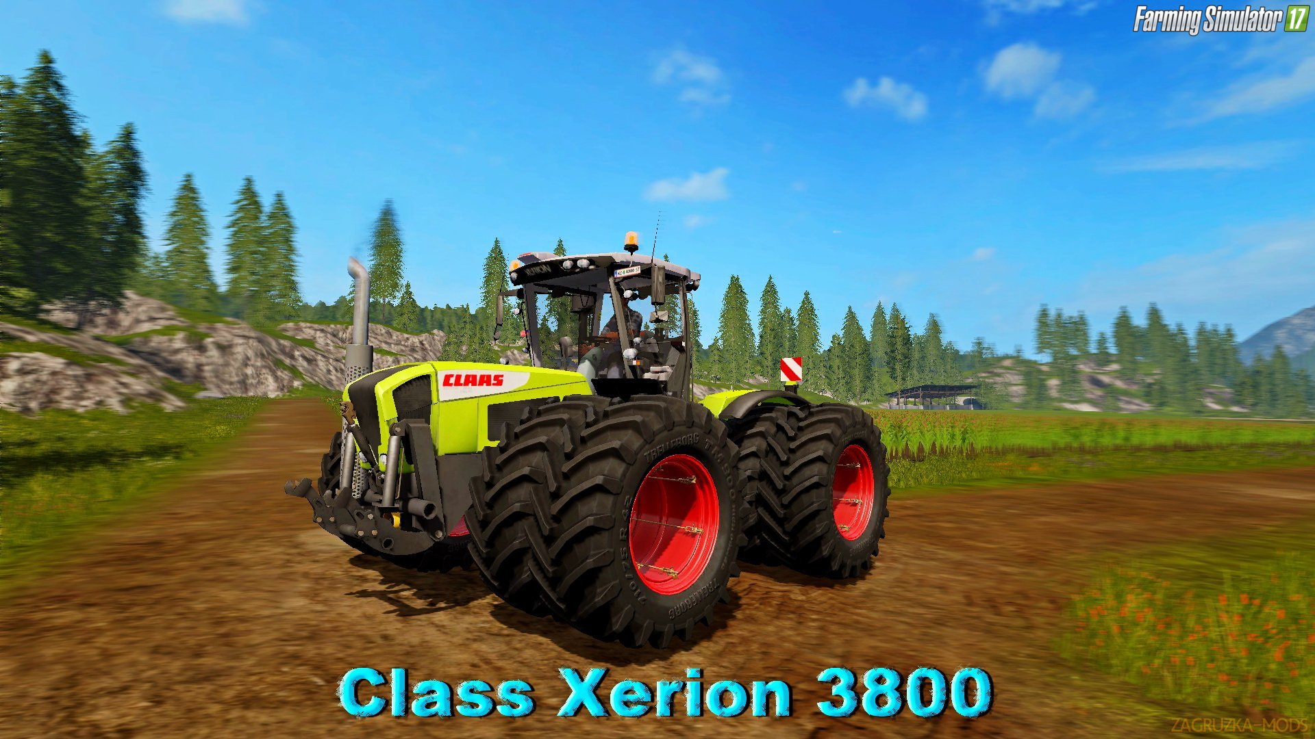 Class Xerion 3800 v1.0 for FS 17