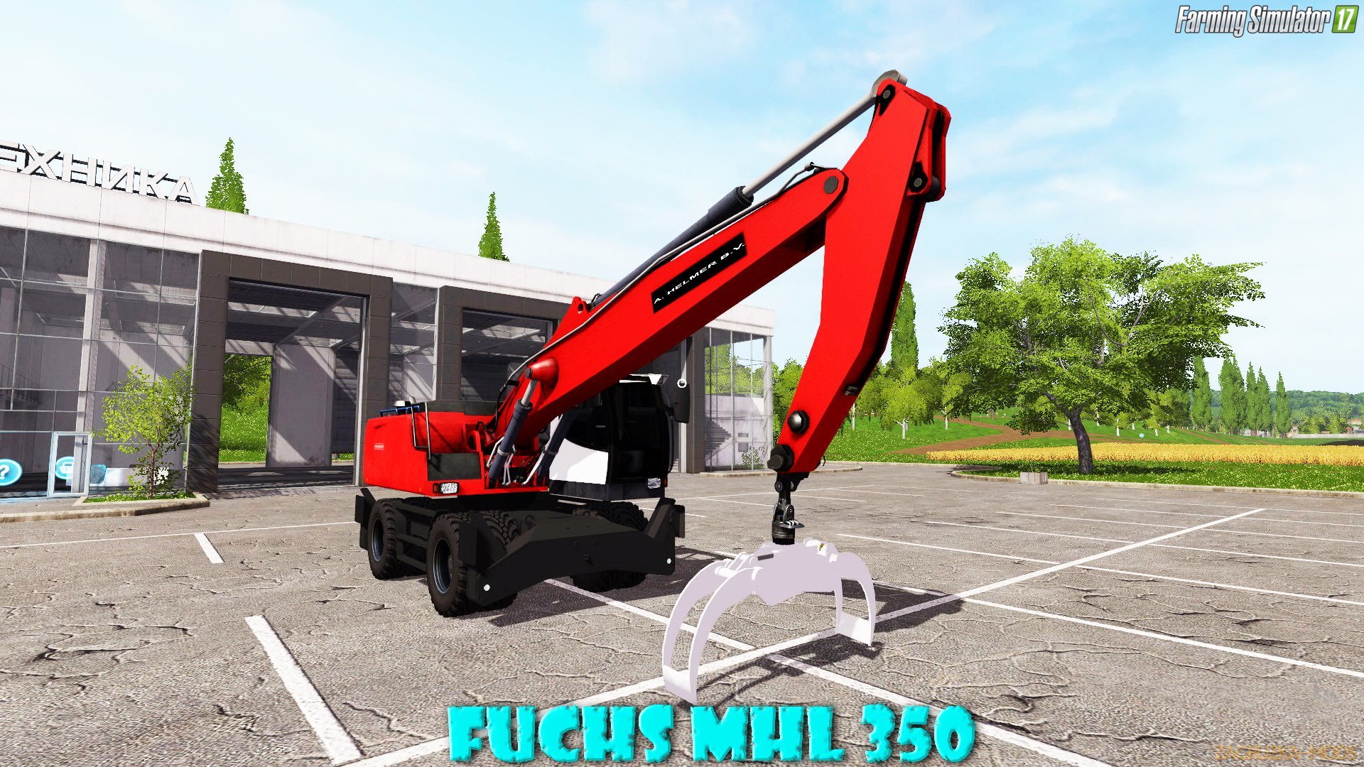 Fuchs MHL 350 Short A Helmer v1.0 for FS 17