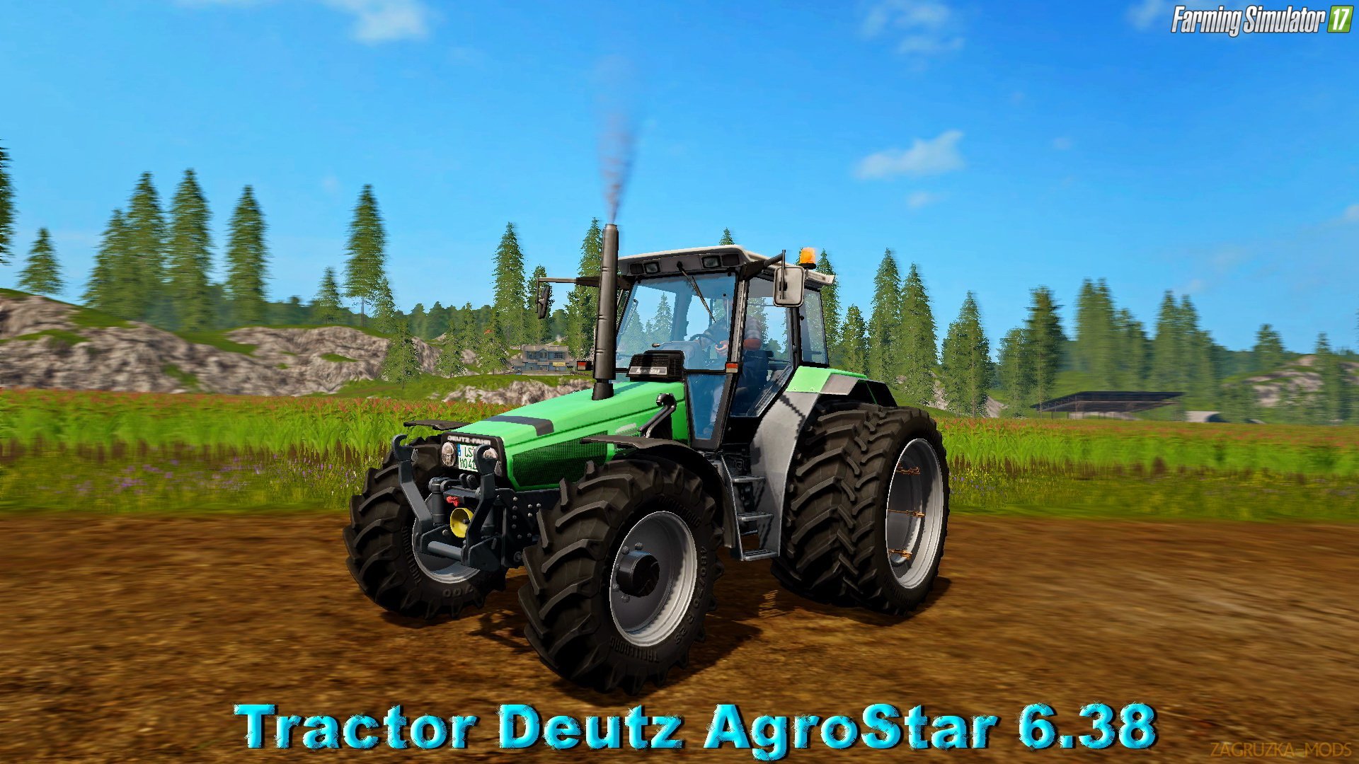 Deutz AgroStar 6.38 v1.0 for FS 17
