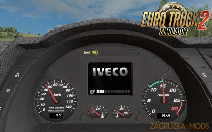 Iveco Hi-Way dashboard computer by Piva