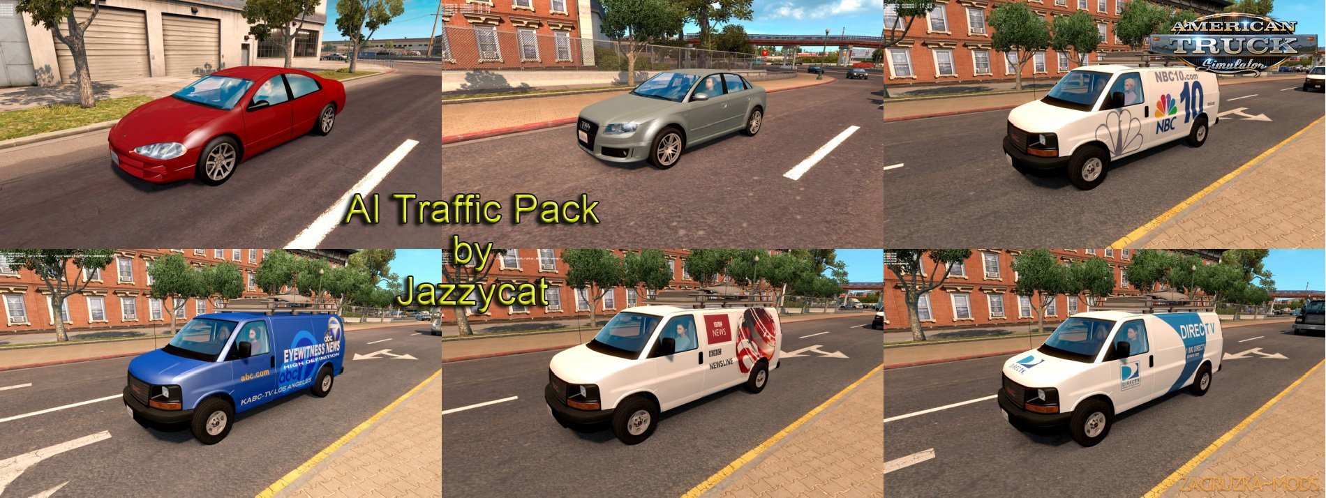 AI Traffic Pack v1.9 by Jazzycat