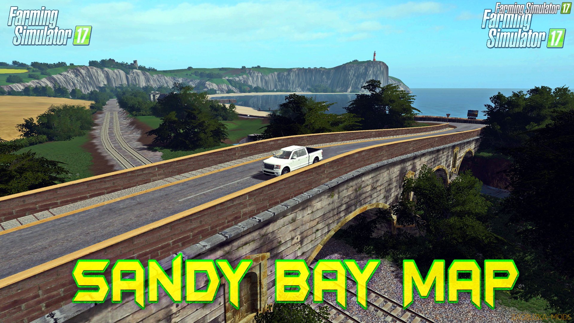 Sandy Bay Map v1.0 for FS 17