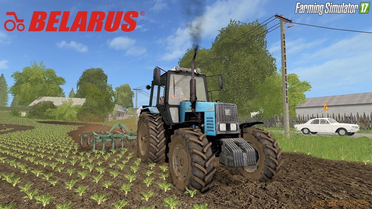 Tractor MTZ-1221 Belarus v1.0 for Fs17