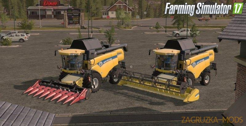 Combine New Holland CX 8000 for Fs17