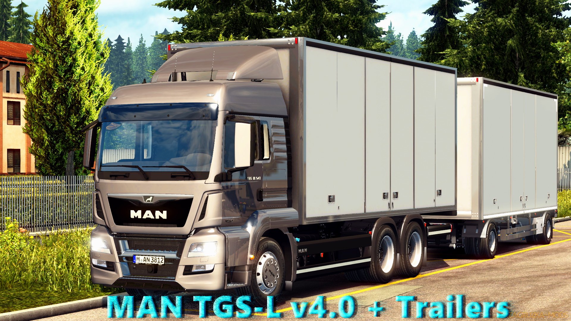 MAN TGS-L v4.0 + Trailers