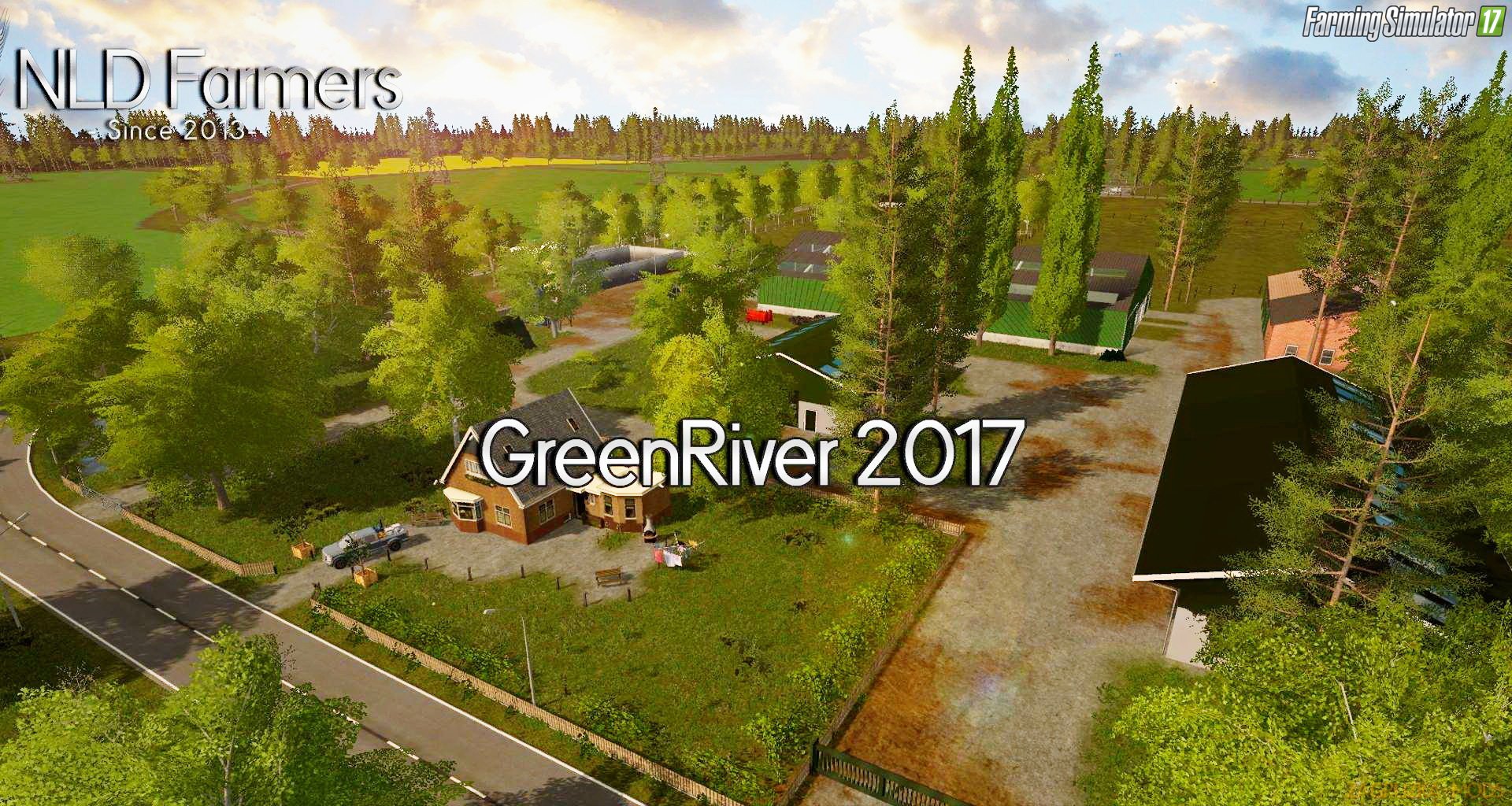 GreenRiver Map 2017 v2.0 for FS 17