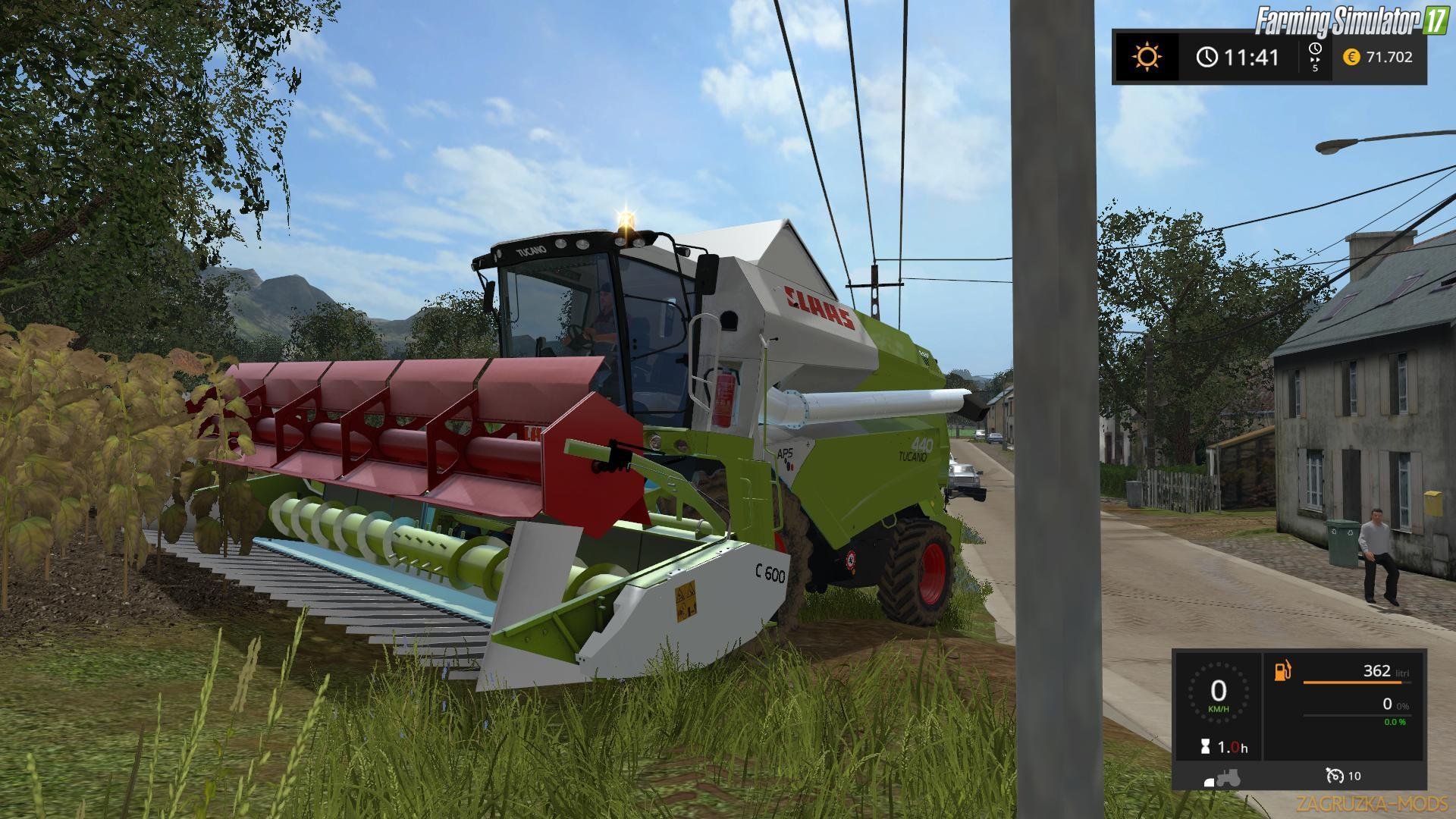 Claas Tucano 440 APS v1.0.2 for Fs17