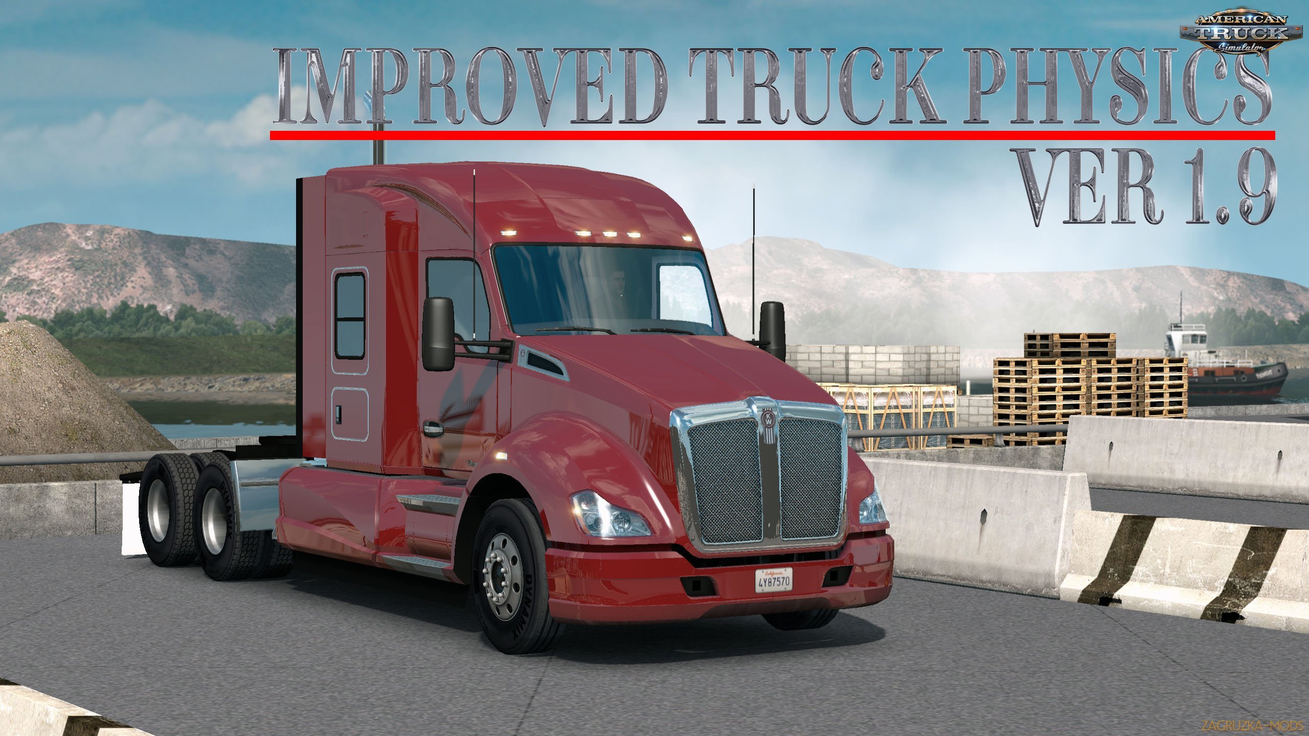 Improved truck physics v1.9 for Ats