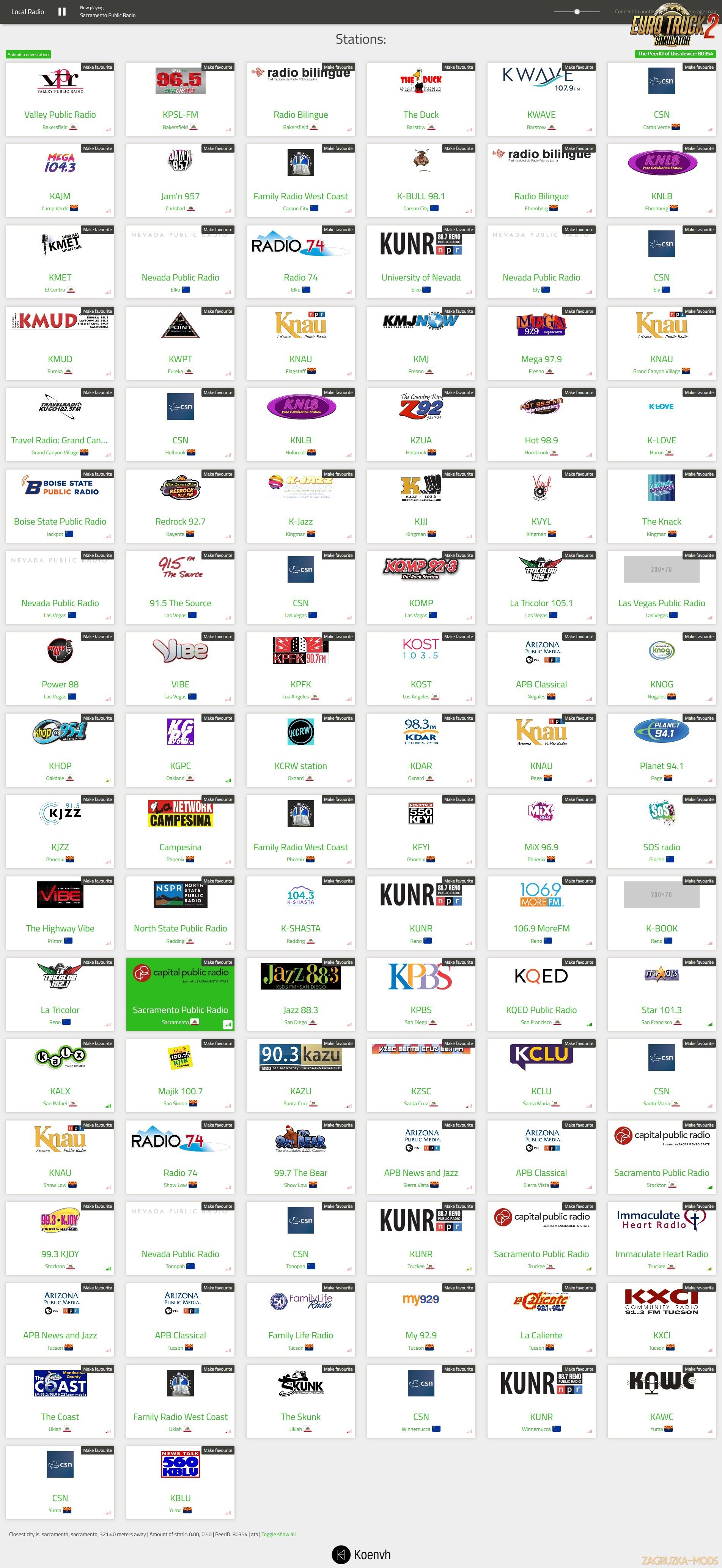 Local Radio v1.7.0 for Ets2