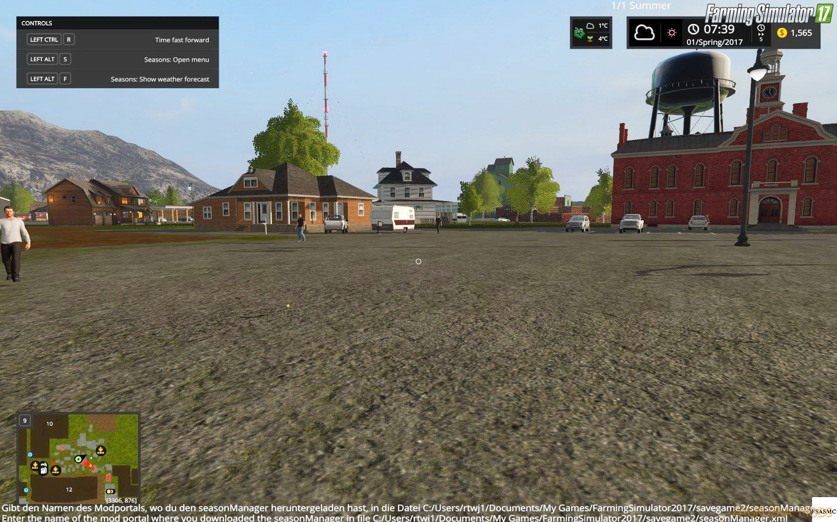 Oklahoma Revised Map v1.0 for FS 17 Oklahoma Revised Map v1.0 for FS 17