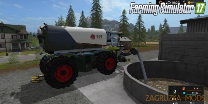 Claas Xerion 4000 ST Pack for Fs17