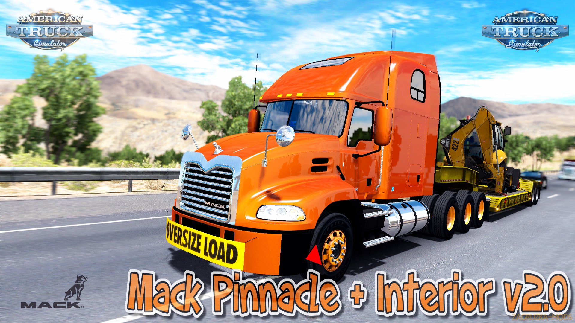 Mack Pinnacle + Interior v2.0 (v1.5.x) for ATS Mack Pinnacle + Interior v2.0 (v1.5.x) for ATS