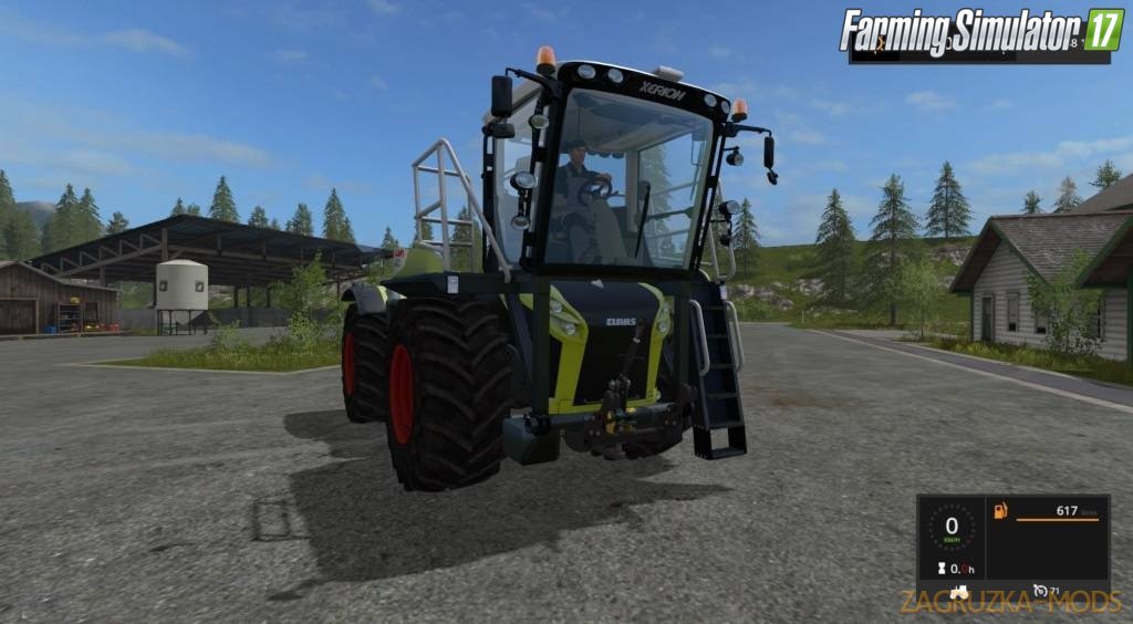 Claas Xerion 4000 ST Pack for Fs17