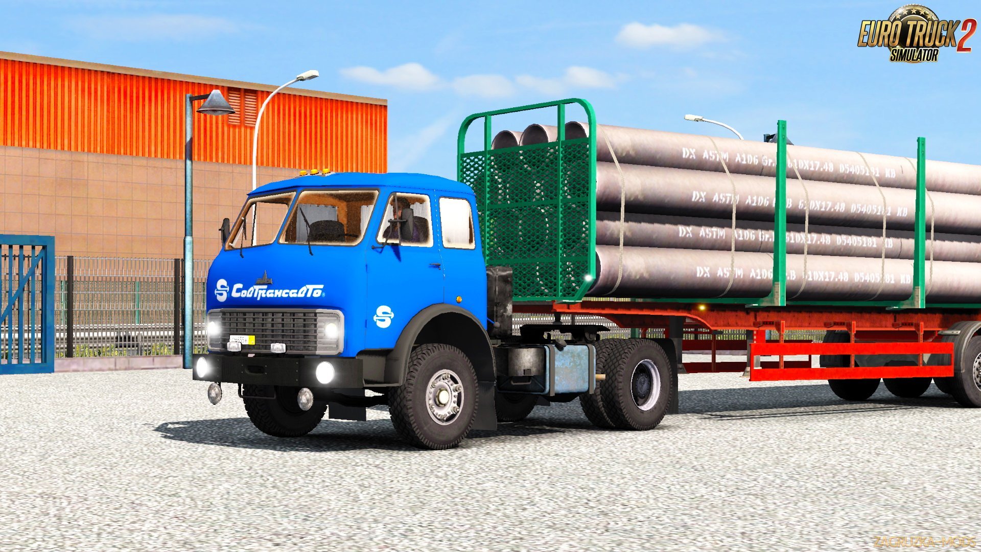 MAZ 504V + Interior v1.0 (1.26.x) for ETS 2 MAZ 504V + Interior v1.0 (1.26.x) for ETS 2