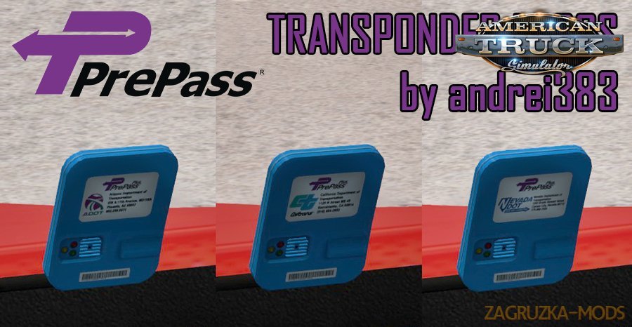 PrePass Transponder Texture for Ats (1.6 Open Beta)