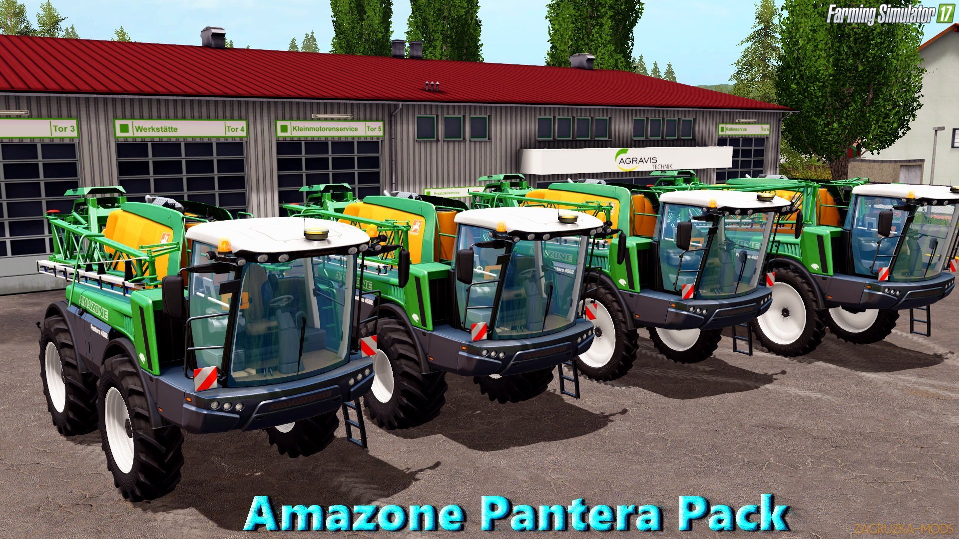 Amazone Pantera Pack v1.0 for FS 17