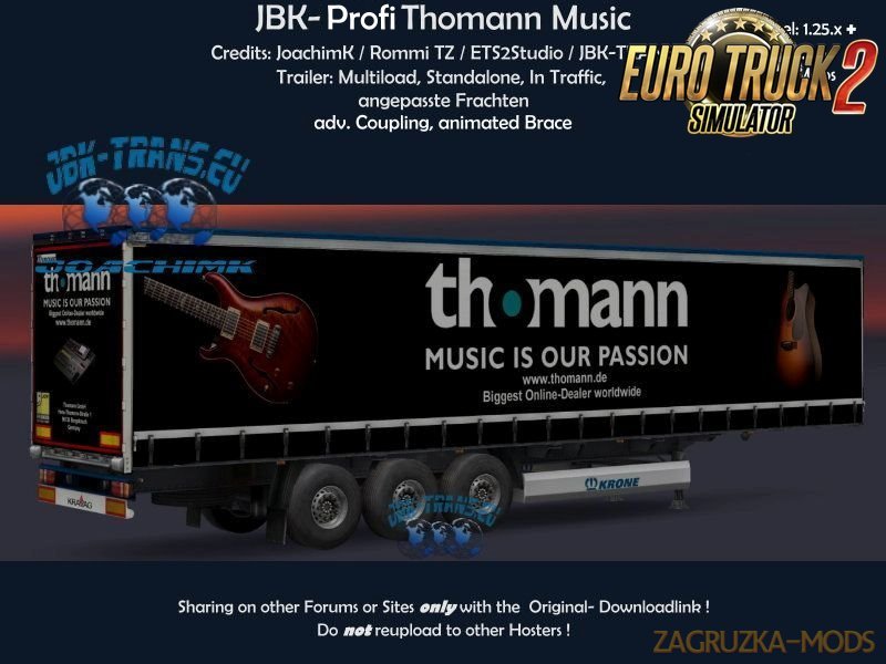 Trailer JBK – Profi Thomann Music