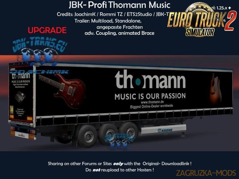 [UP] Trailer JBK-Profi Thomann Music