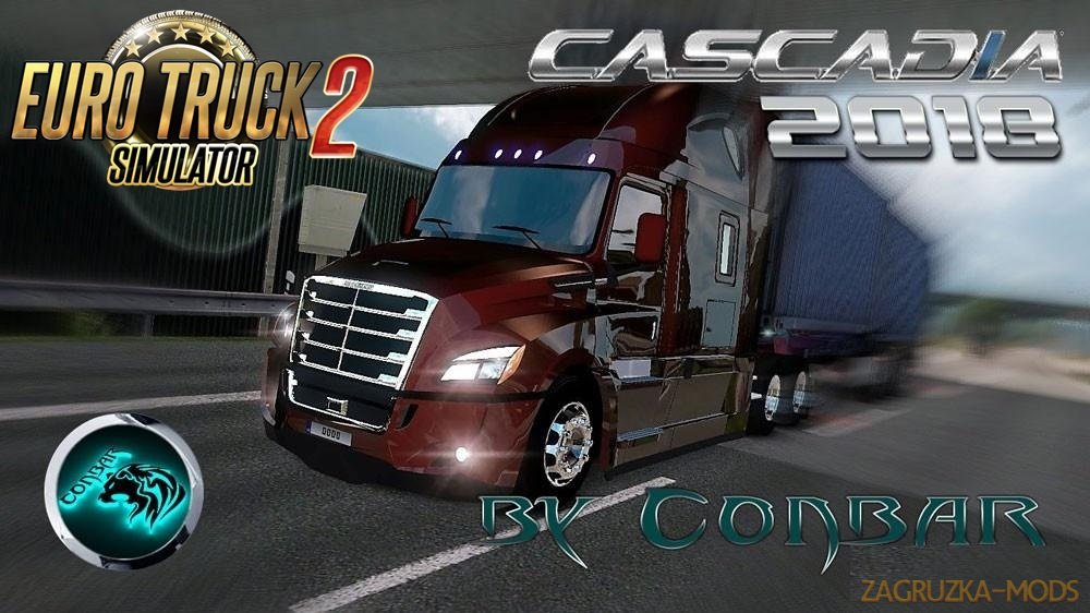 Freightliner Cascadia 2018 v3.9.4 by Conbar [1.26.x]