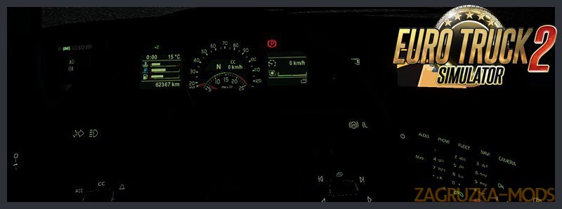 Volvo FH16 2012 - Dashboard Lighting v1.4 by nIGhT-SoN