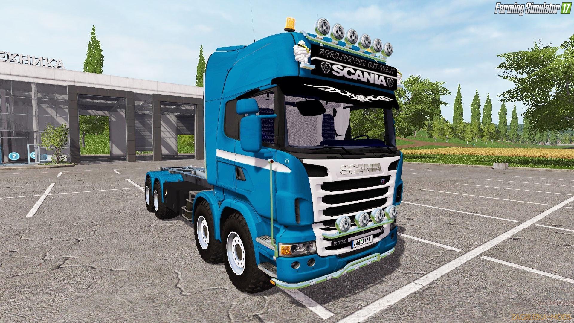 Scania R730 8x8 It Runner v1.0 for Fs17