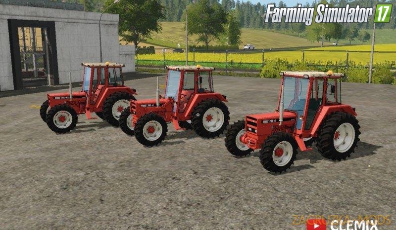 Tractors Renault 751-4,751-4S,781-4 Rouge for Fs17