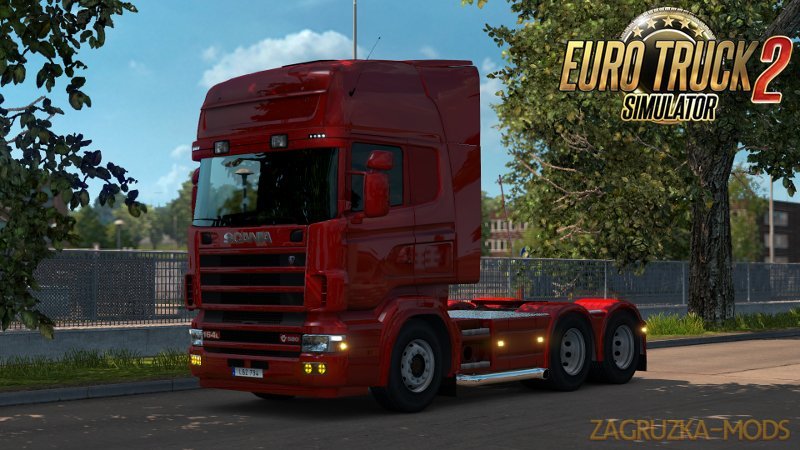 Scania R-4 series addon for RJL Scanias v2.2 [1.27.x]