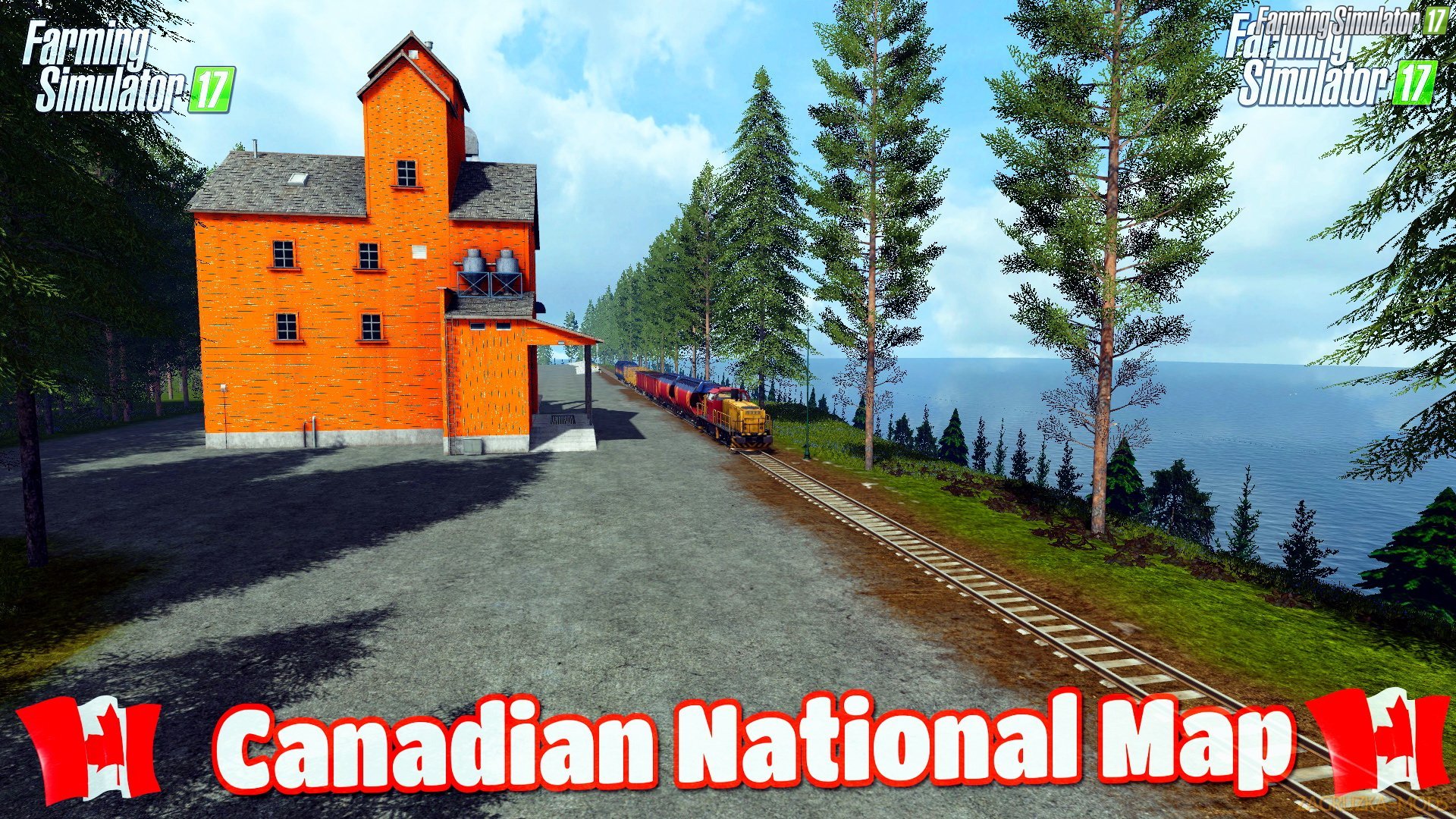 Canadian National Map v7.1 for FS 17