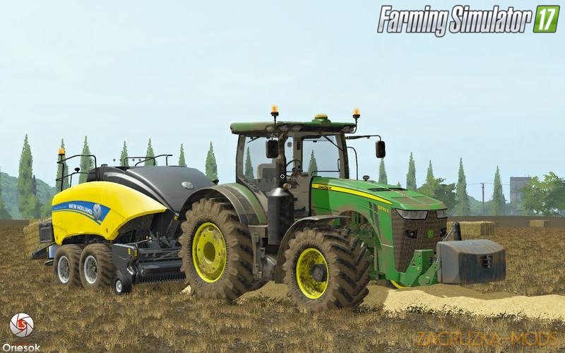 Tractor John Deere 8R Series Beta v 2.0 for Fs17