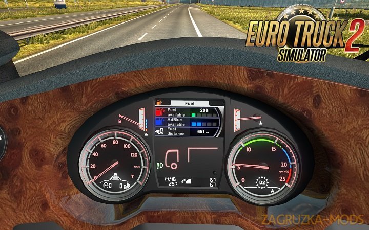 DAF XF Euro6 Board computer with own sounds [1.27.x]