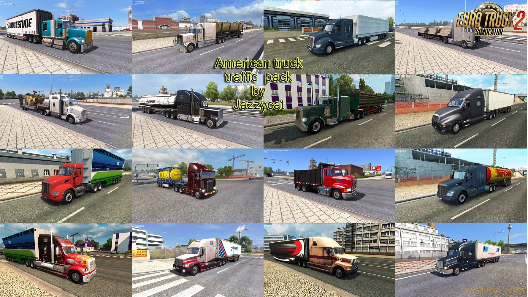 American Truck Traffic Pack v1.4.1 by Jazzycat [1.27.x]