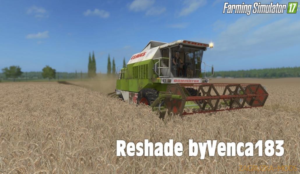 Reshade v1.1 (Beta) by Venca183 for Fs17