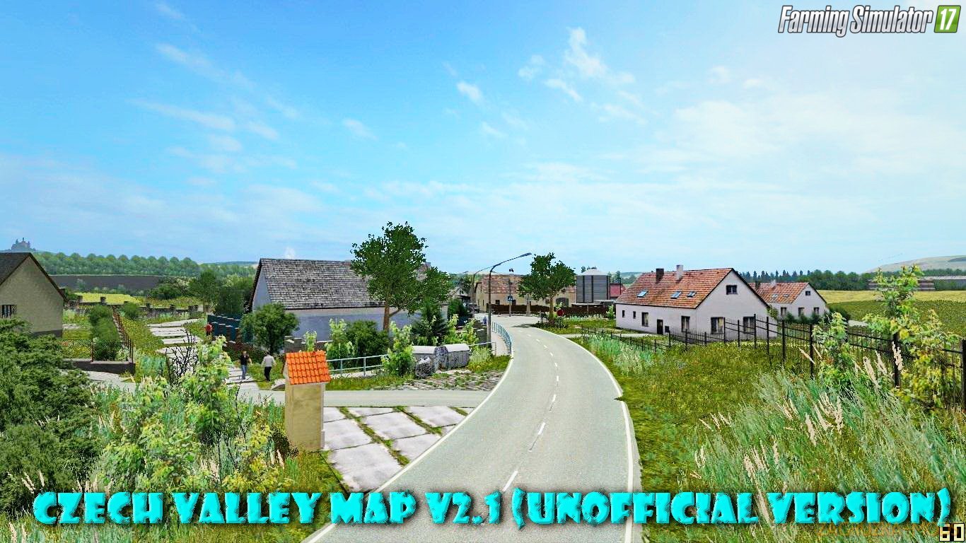 Czech Valley Map v2.1 (Unofficial Version) for FS 17