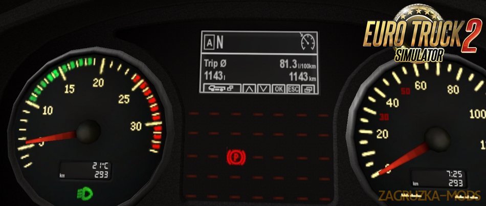 MAN TGX Dashboard Computer v1.1 [1.27.x]