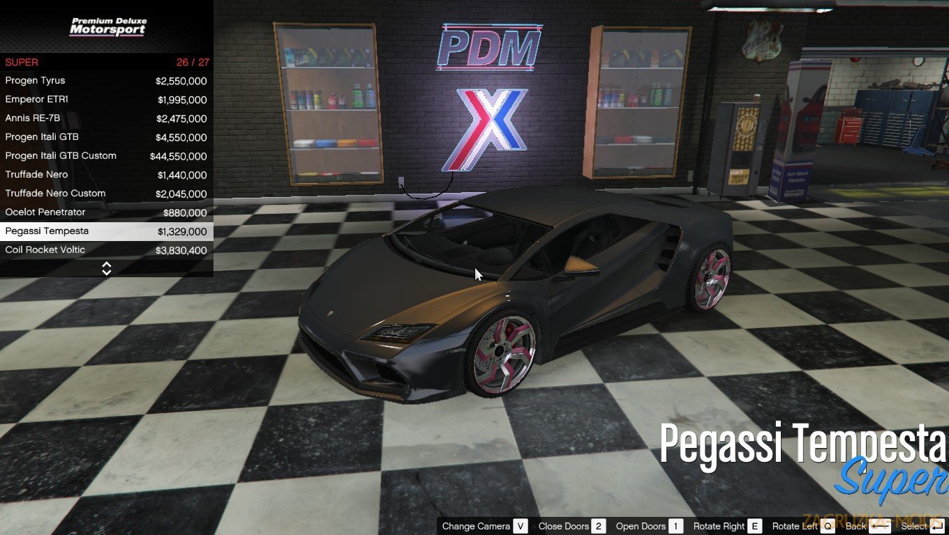 Premium Deluxe Motorsport Car Dealership v4.5.1 for GTA 5 Premium Deluxe Motorsport Car Dealership v4.5.1 for GTA 5