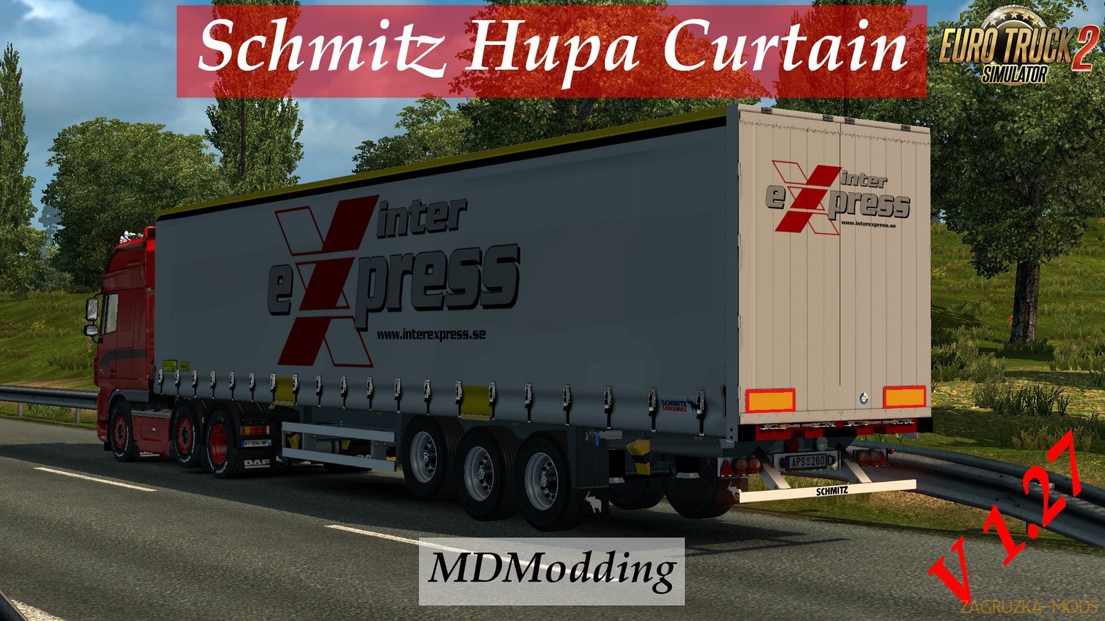 Schmitz Hupa Curtain for Ets2 [1.27.x]