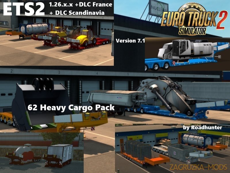 62 Roadhunter Heavy Load Pack for Ets2 [1.26.x]