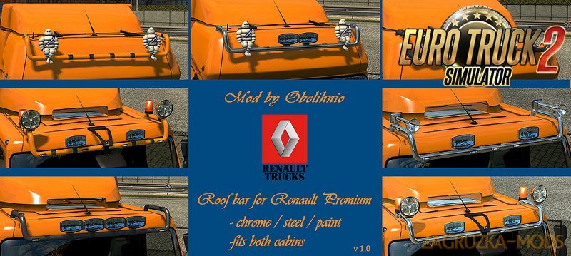 Roofbar for Renault Premium v1.0 by obelihnio [1.27.x]