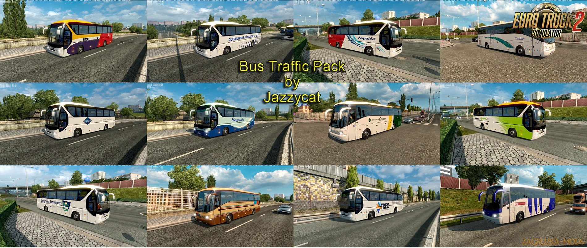 Bus Traffic Pack v1.9 by Jazzycat [1.27.x]