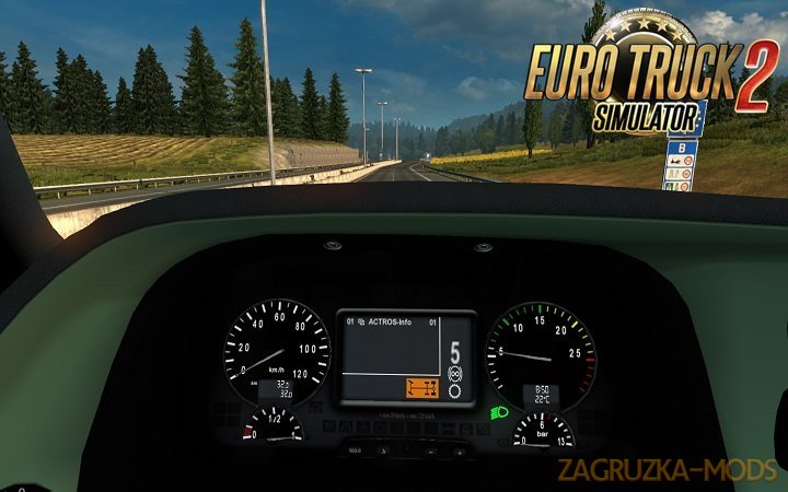 Mercedes Actros MP3 Dashboard Computer [1.27.x]