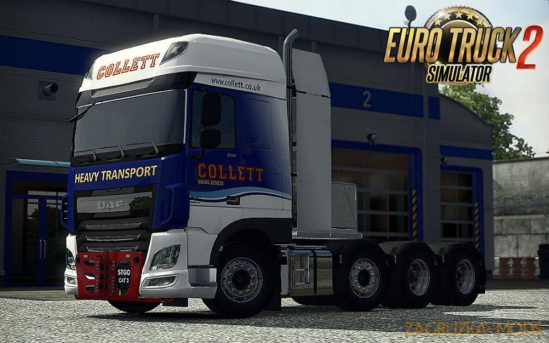 Heavy Haulage chassis addon for DAF E6 SCS [1.31.x]