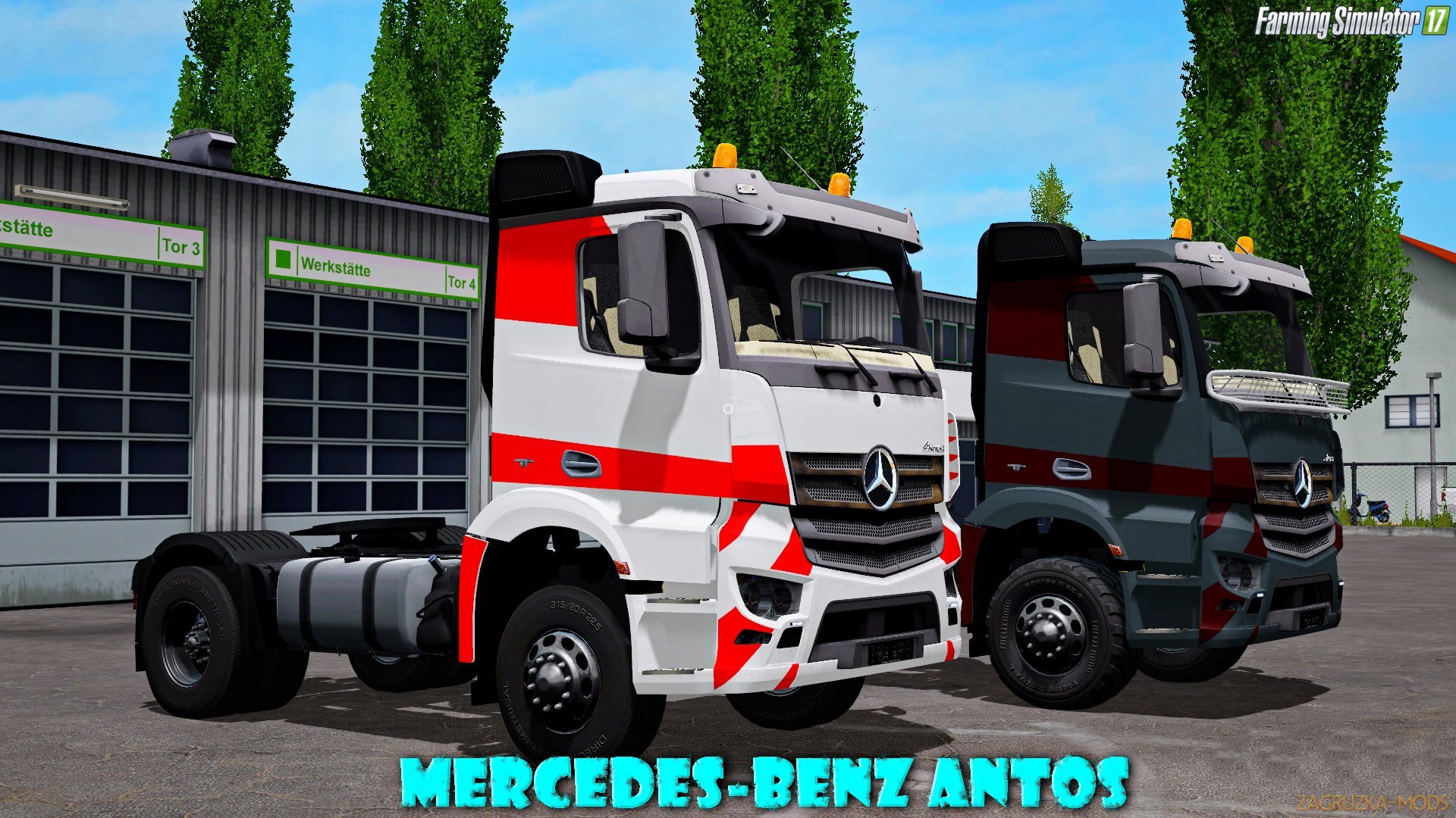 Mercedes-Benz Antos v1.0 for FS 17