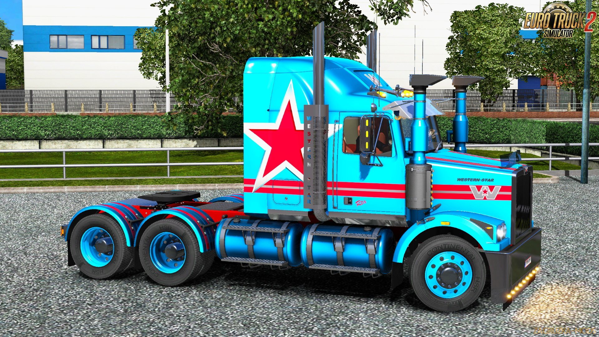 Western Star 4800 + Interior v2.0 (1.27.x) for ETS 2 Western Star 4800 + Interior v2.0 (1.27.x) for ETS 2