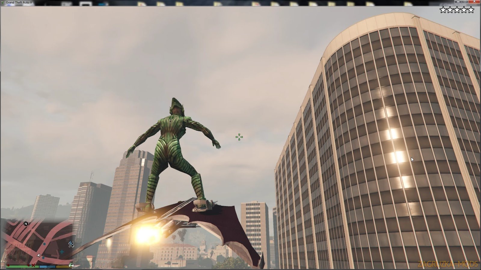 Green Goblin Mod v0.4 for GTA 5